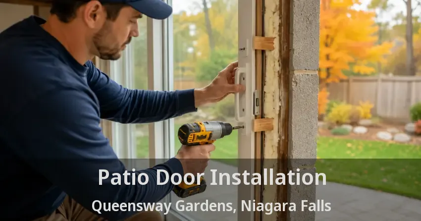 Patio Door Installation Queensway Gardens, Niagara Falls - ON