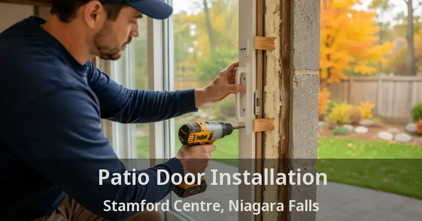 Patio Door Installation Stamford Centre, Niagara Falls - ON