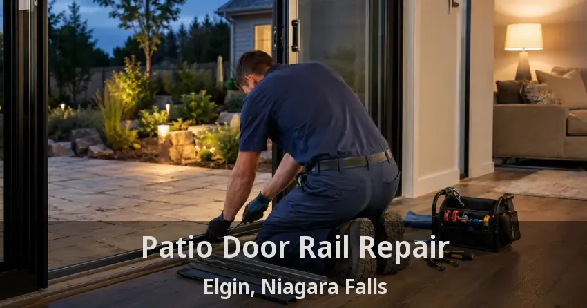Patio Door Rail Repair Elgin, Niagara Falls - ON