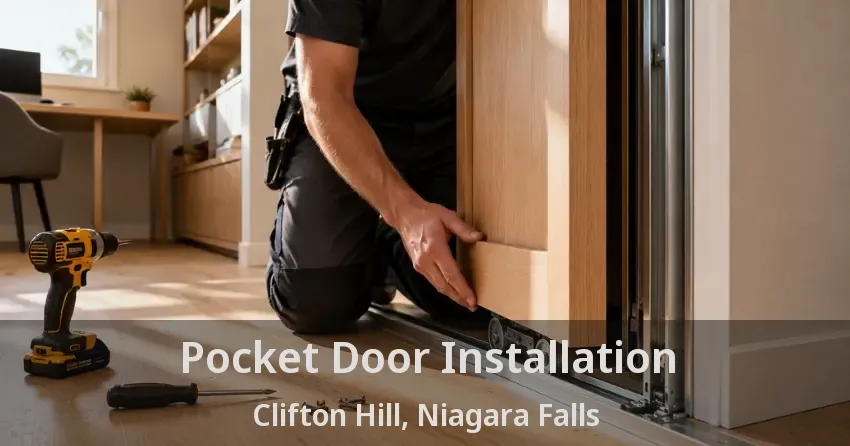 Pocket Door Installation Clifton Hill, Niagara Falls - ON