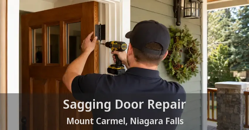 Sagging Door Repair Mount Carmel, Niagara Falls - ON