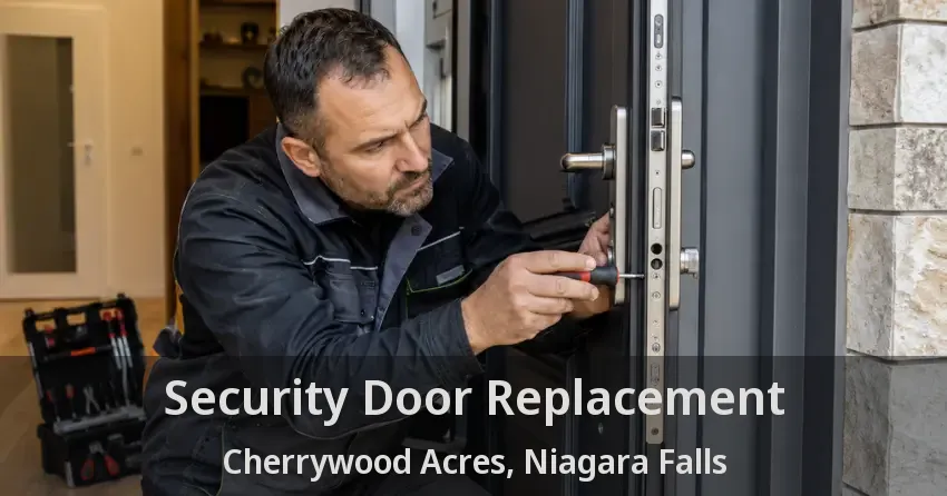 Security Door Replacement Cherrywood Acres, Niagara Falls - ON