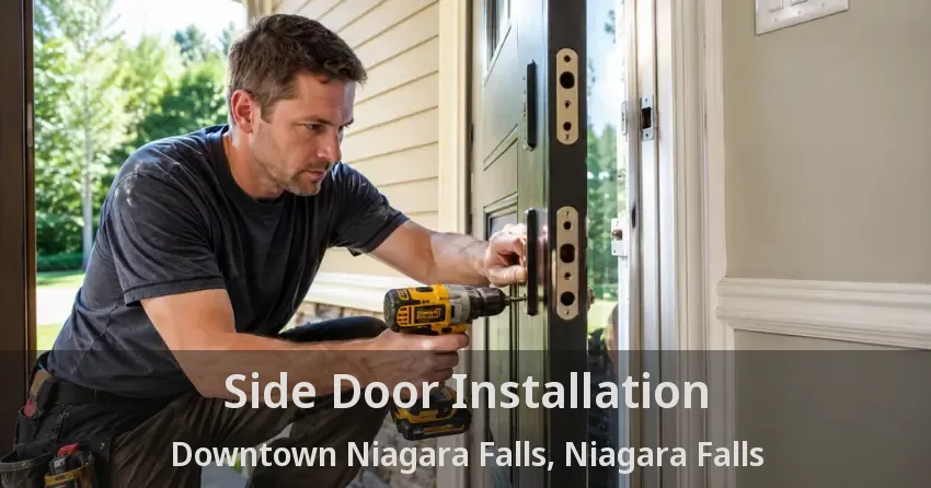 Side Door Installation Downtown Niagara Falls, Niagara Falls - ON