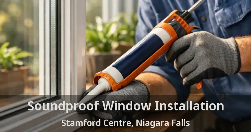Soundproof Window Installation Stamford Centre, Niagara Falls - ON