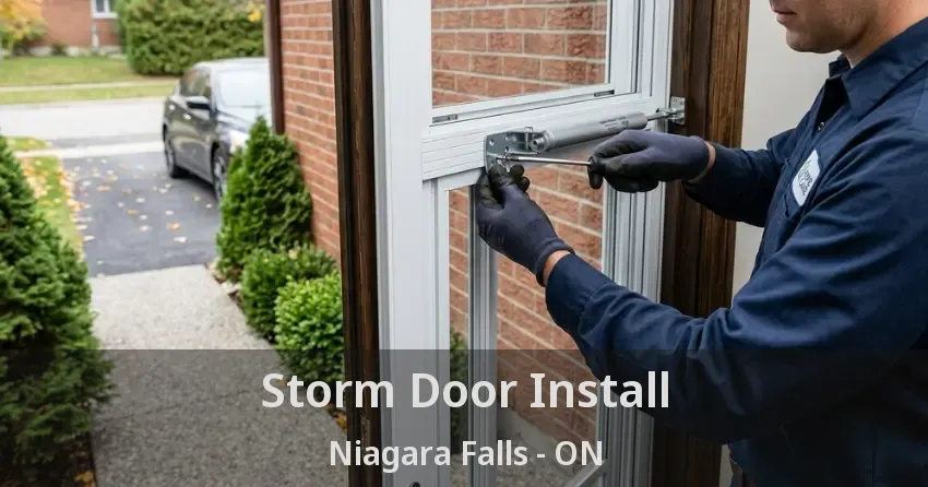 Storm Door Install Niagara Falls - ON