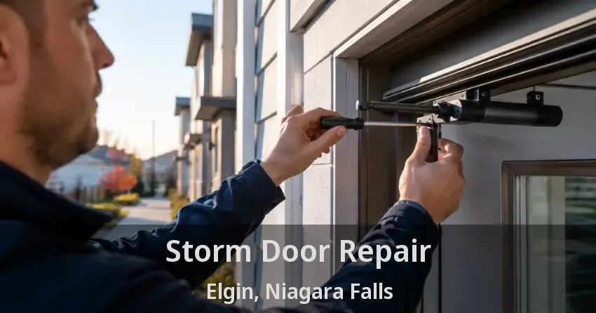 Storm Door Repair Elgin, Niagara Falls - ON
