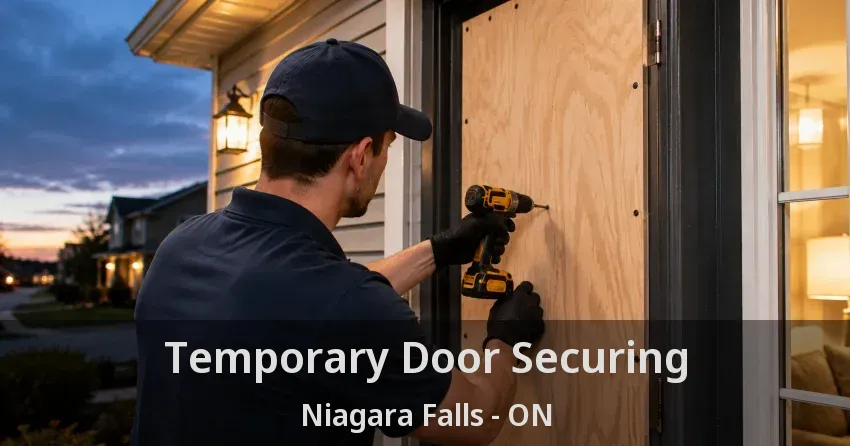 Temporary Door Securing Niagara Falls - ON