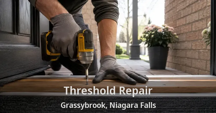 Threshold Repair Grassybrook, Niagara Falls - ON
