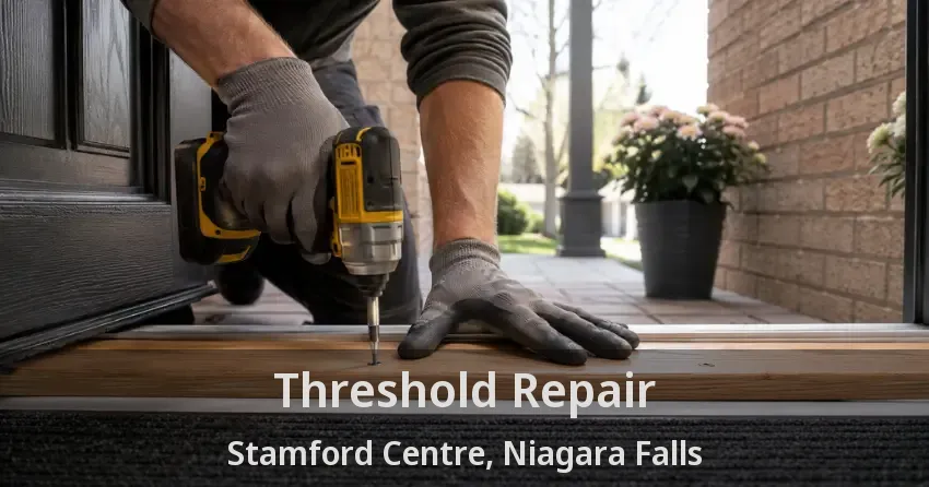 Threshold Repair Stamford Centre, Niagara Falls - ON