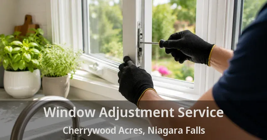 Window Adjustment Service Cherrywood Acres, Niagara Falls - ON