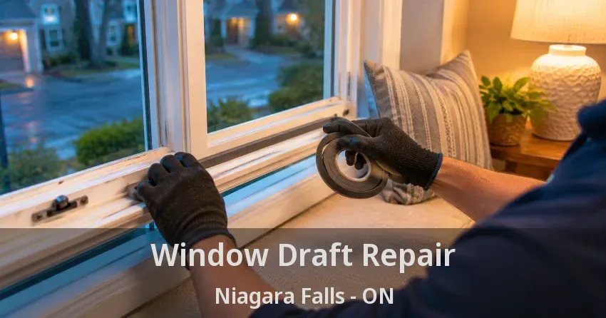 Window Draft Repair Niagara Falls - ON