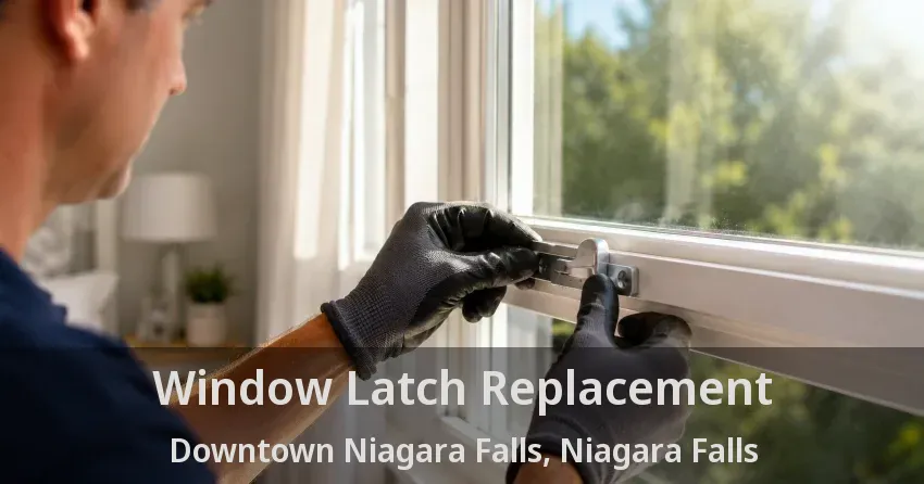 Window Latch Replacement Downtown Niagara Falls, Niagara Falls - ON