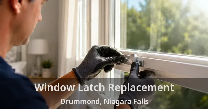 Window Latch Replacement Drummond, Niagara Falls - ON