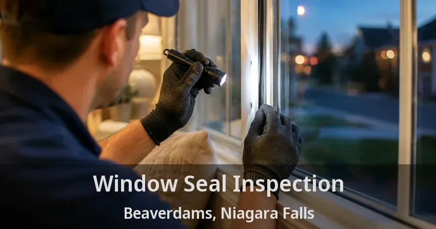Window Seal Inspection Beaverdams, Niagara Falls - ON