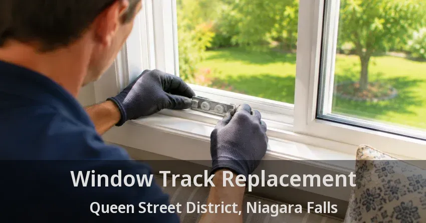 Window Track Replacement Queen Street District, Niagara Falls - ON