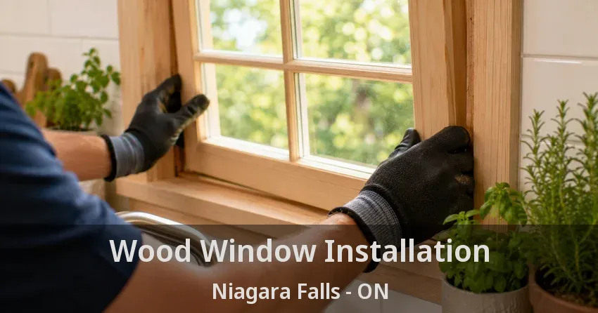 Wood Window Installation Niagara Falls - ON