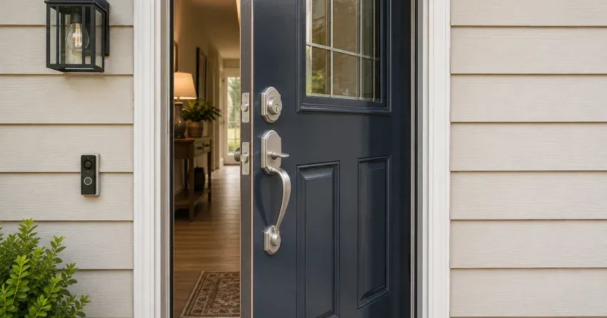 energy-efficient exterior door upgrade installation in Mount Carmel, Niagara Falls