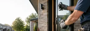 Glass Door Installation Queensway Gardens, Niagara Falls